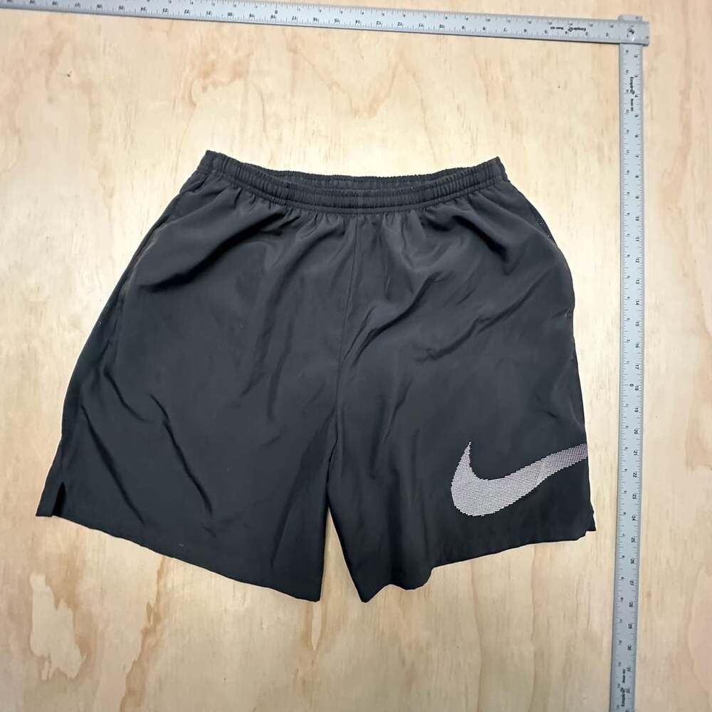 Nike Dri-FIT Men's Woven Graphic Fitness Shorts Black